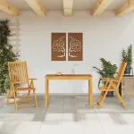 Set mobilier de grădină, 3 piese, lemn masiv de acacia GartenMobel Dekor