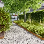 Borduri de gazon 10 buc. 10x103 cm oțel Corten flexibil GartenMobel Dekor