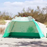 Cort camping 4 persoane verde marin impermeabil setare rapidă GartenMobel Dekor