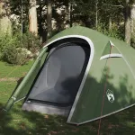 Cort de camping pentru 3 persoane, verde, impermeabil GartenMobel Dekor
