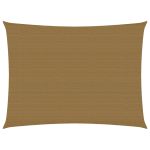 Pânză parasolar, gri taupe, 3x4,5 m, HDPE, 160 g/m² GartenMobel Dekor