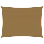 Pânză parasolar, gri taupe, 3x4,5 m, HDPE, 160 g/m² GartenMobel Dekor