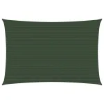 Pânză parasolar, verde închis, 2,5x3,5 m, HDPE, 160 g/m² GartenMobel Dekor