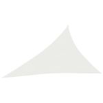 Pânză parasolar, alb, 4x5x6,8 m, HDPE, 160 g/m² GartenMobel Dekor