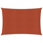 Pânză parasolar, cărămiziu, 3x5 m, 160 g/m² , HDPE GartenMobel Dekor
