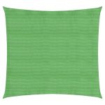 Pânză parasolar, verde deschis, 4x4 m, HDPE, 160 g/m² GartenMobel Dekor
