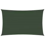Pânză parasolar, verde închis, 5x7 m, 160 g/m², HDPE GartenMobel Dekor