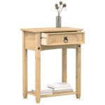 Măsuță consolă Corona, 55x35x73 cm, lemn masiv de pin GartenMobel Dekor