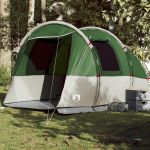 Cort de camping tunel pentru 4 persoane, verde, impermeabil GartenMobel Dekor