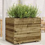 Jardinieră de grădină, 90x60x72 cm, lemn de pin impregnat GartenMobel Dekor