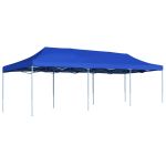 Cort de petrecere pliabil, albastru, 3 x 9 m GartenMobel Dekor