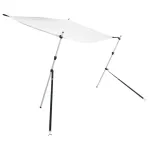 Extensie parasolar T-Top, alb, 170x170x(113-182,5) cm GartenMobel Dekor