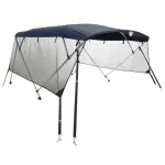 Parasolar Bimini 3 arcuri pereți din plasă 183x(170-182)x137 cm GartenMobel Dekor