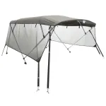 Parasolar Bimini 3 arcuri pereți din plasă 183x(185-198)x137 cm GartenMobel Dekor