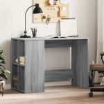 Birou, gri sonoma, 102x50x75 cm, lemn compozit GartenMobel Dekor