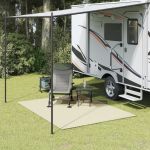 Covoraș de camping, crem, 2,5x2 m GartenMobel Dekor
