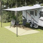 Covoraș de camping, crem, 4,5x2,5 m GartenMobel Dekor