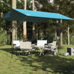 Prelată de camping, albastru, 400x294 cm, impermeabilă GartenMobel Dekor