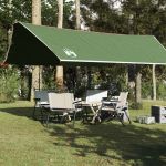 Prelată de camping, verde, 500x294 cm, impermeabilă GartenMobel Dekor