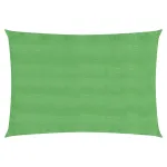 Pânză parasolar verde dreptunghiular 2,5x5 m HDPE 160 g/m² GartenMobel Dekor