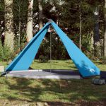 Cort de familie Tipi pentru 8 persoane, albastru, impermeabil GartenMobel Dekor