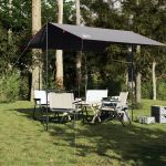 Prelată de camping, gri și portocaliu, 300x294 cm, impermeabilă GartenMobel Dekor
