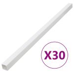 Șine de cabluri, 100x60 mm, 30 m, PVC GartenMobel Dekor