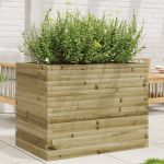 Jardinieră de grădină, 90x60x68,5 cm, lemn de pin impregnat GartenMobel Dekor