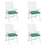 Perne de scaun, 4 buc., verde, 50x50x7 cm, textil oxford GartenMobel Dekor