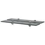 Rafturi suspendate, 2 buc., 60 x 20 cm, sticlă, 8 mm GartenMobel Dekor