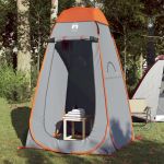 Cort de intimitate pop-up, gri și portocaliu, impermeabil GartenMobel Dekor