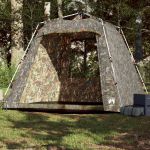 Cort de pescuit pentru 4 persoane, camuflaj, setare rapidă GartenMobel Dekor