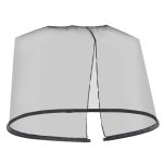 Plasa tantari, muste si alte insecte, pentru umbrela de gradina, material Oxford, negru, 300x230 cm GartenVIP DiyLine