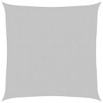 Parasolar, gri deschis, 3,6x3,6 m, 100% poliester Oxford GartenMobel Dekor