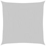 Parasolar, gri deschis, 4x4 m, 100% poliester Oxford GartenMobel Dekor