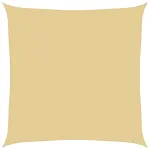 Parasolar, nisipiu, 3x3 m, 100% poliester Oxford GartenMobel Dekor