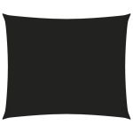 Parasolar, negru, 6x7 m, țesătură oxford, dreptunghiular GartenMobel Dekor