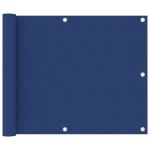 Prelată balcon albastru 75x400 cm țesătură Oxford GartenMobel Dekor