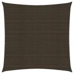 Pânză parasolar, maro, 3 x 3 m, HDPE, 160 g/m² GartenMobel Dekor