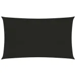 Pânză parasolar, negru, 2,5x5 m, HDPE, 160 g/m² GartenMobel Dekor