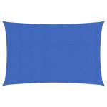 Pânză parasolar, albastru dreptunghiular 3x6 m HDPE 160 g/m² GartenMobel Dekor