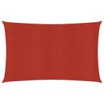 Pânză parasolar, roșu, 3x6 m, HDPE, 160 g/m² GartenMobel Dekor