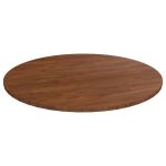 Blat de masă rotund maro închis Ø90x1,5 cm lemn stejar tratat GartenMobel Dekor