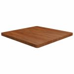 Blat de masă pătrat maro închis 80x80x4 cm lemn stejar tratat GartenMobel Dekor