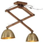 Lampă de tavan 25 W, alamă antichizată, 29x18x85 cm, E27 GartenMobel Dekor