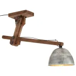 Lampă de tavan 25 W, argintiu vintage, 105x30x65-108 cm, E27 GartenMobel Dekor