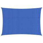 Pânză parasolar, albastru dreptunghiular 3x4,5 m HDPE 160 g/m² GartenMobel Dekor