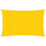 Pânză parasolar, galben dreptunghiular 5x7 m, HDPE, 160 g/m² GartenMobel Dekor