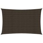 Pânză parasolar, maro, 4x7 m, HDPE, 160 g/m² GartenMobel Dekor