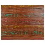 Blat de masă, 90x80x2,5 cm, dreptunghiular, lemn masiv reciclat GartenMobel Dekor